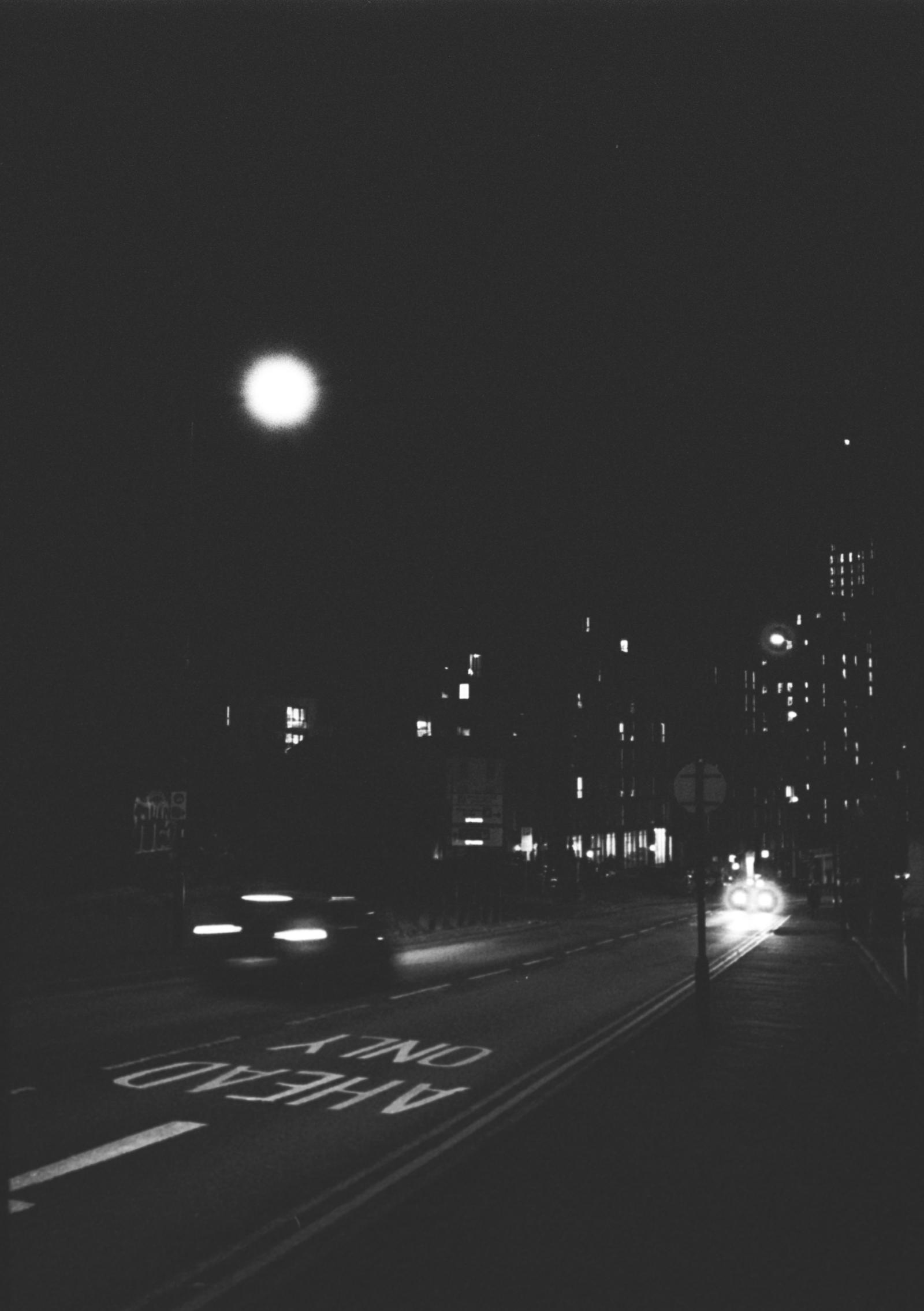 A street at night