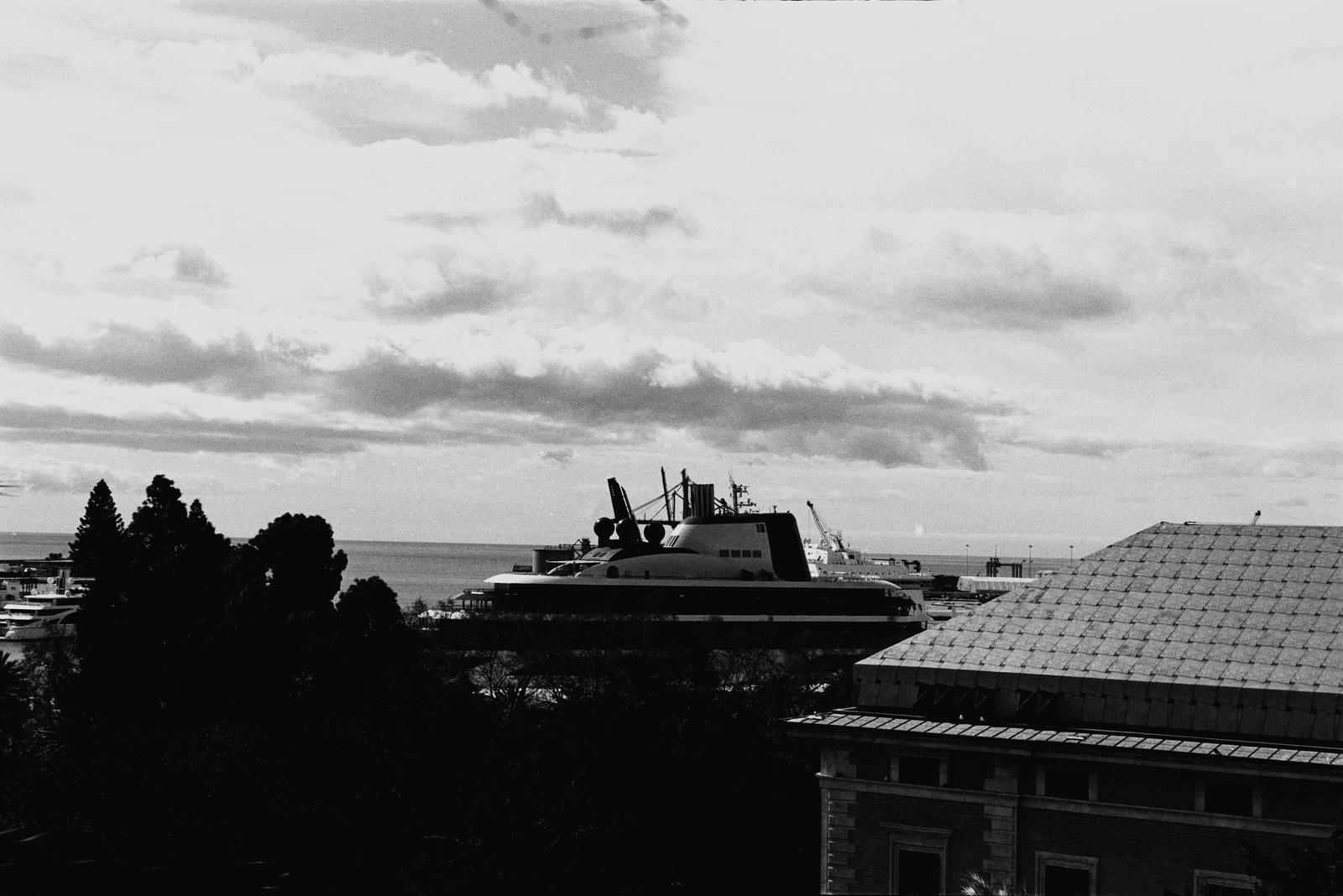 A huge boat