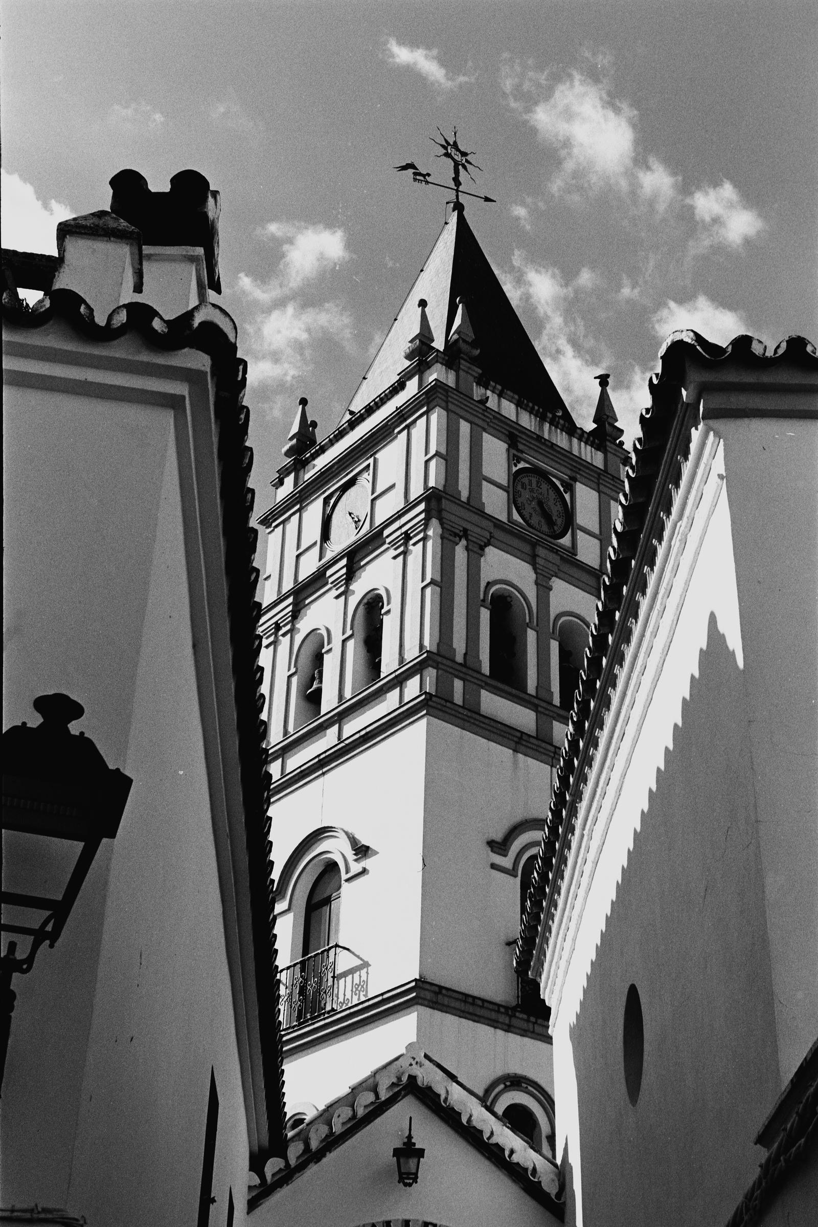 A church tower