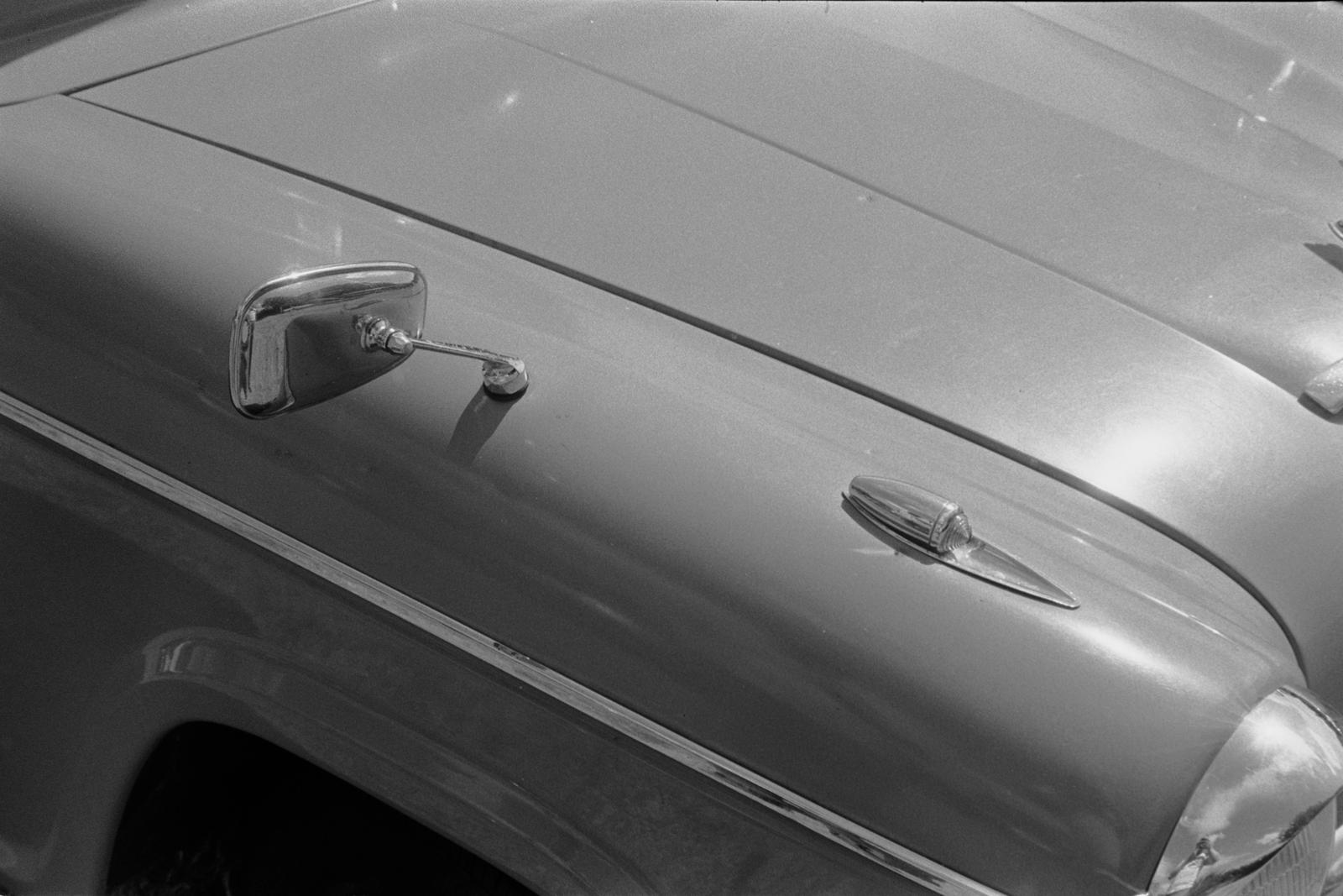 The detail of a car