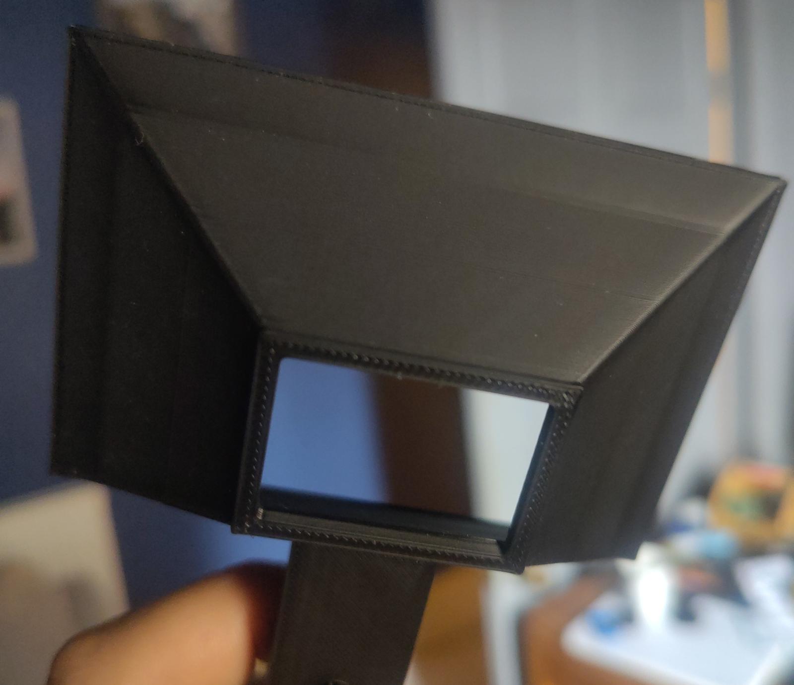 A camera viewfinder