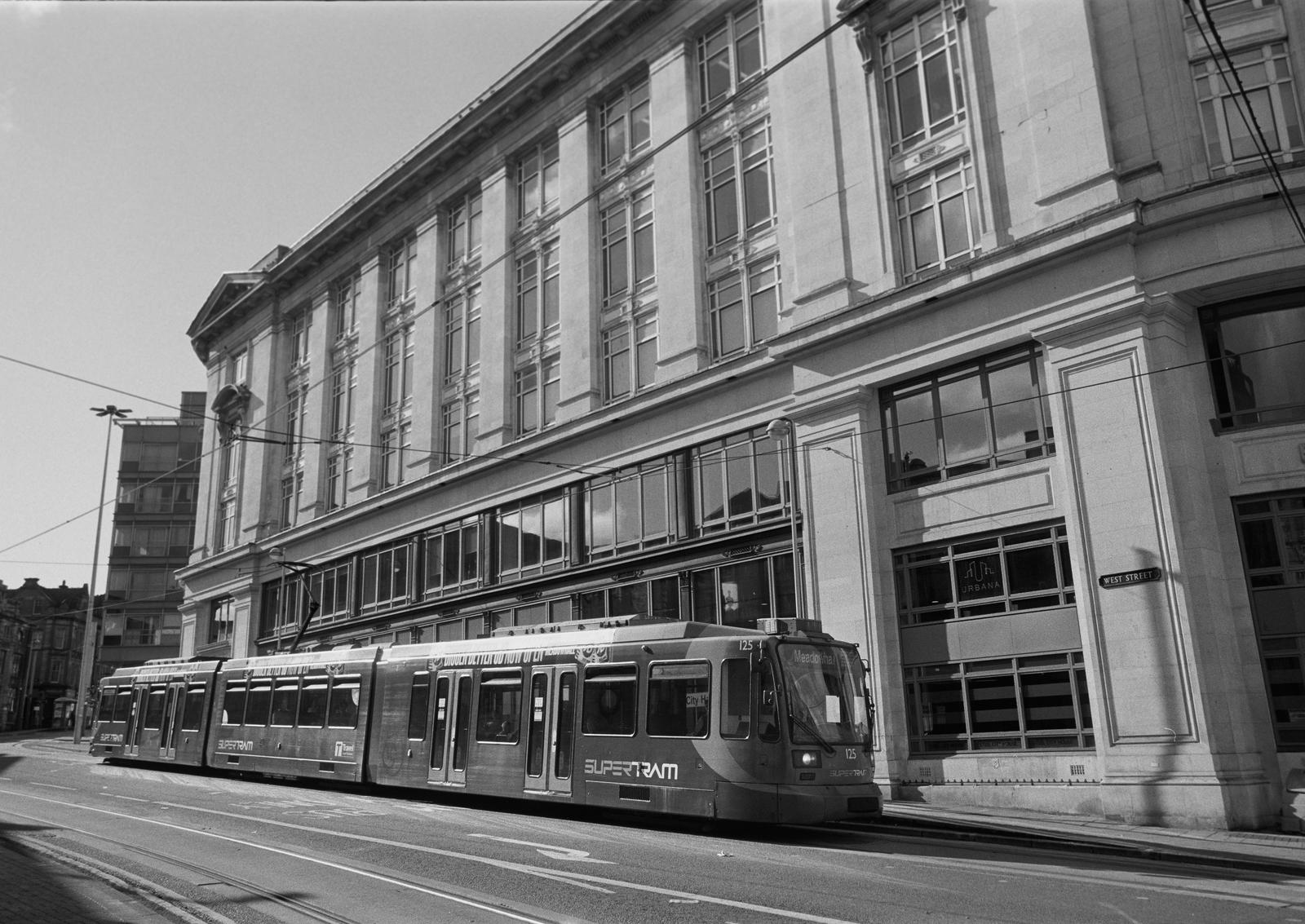 The sheffield tram