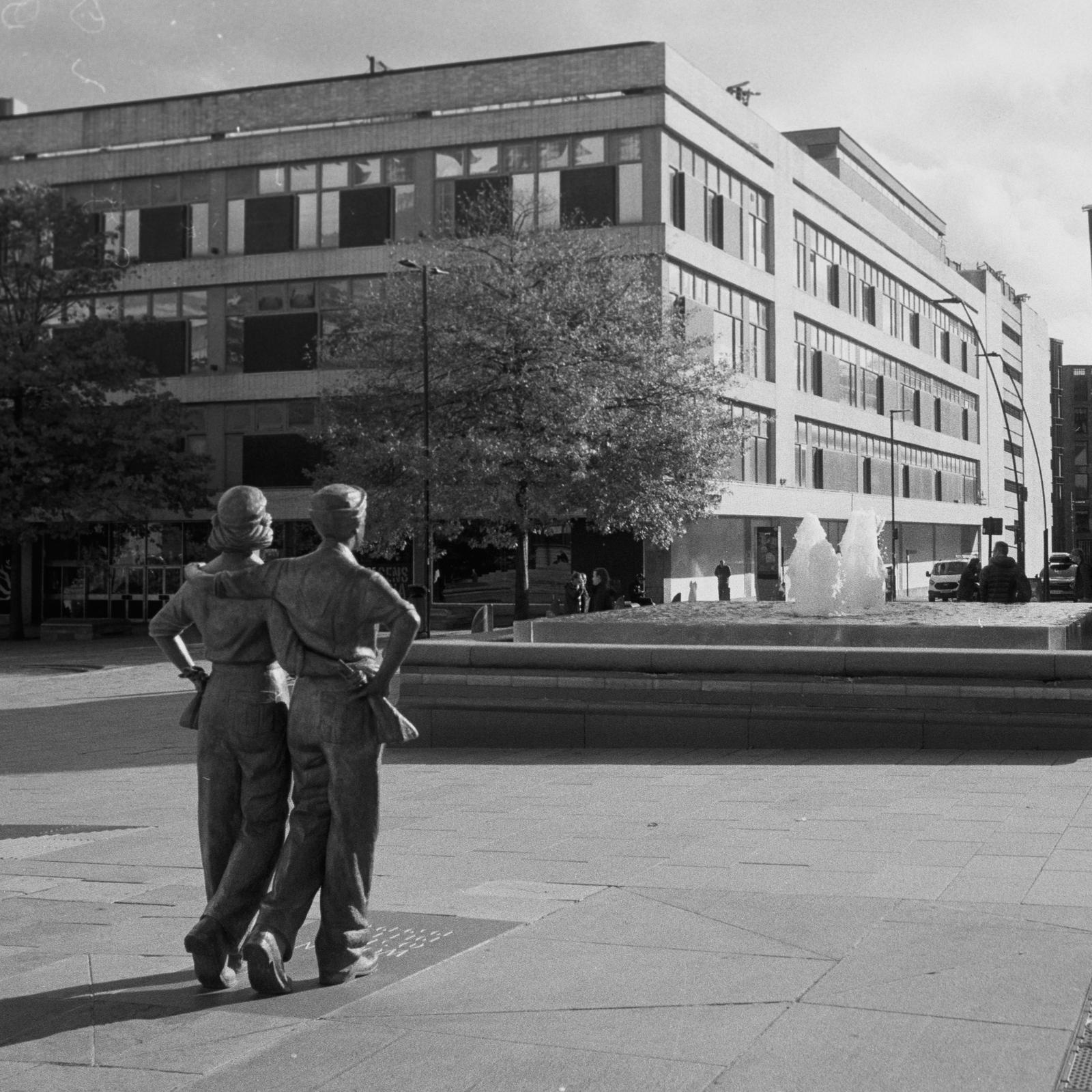 The Women of steel statue