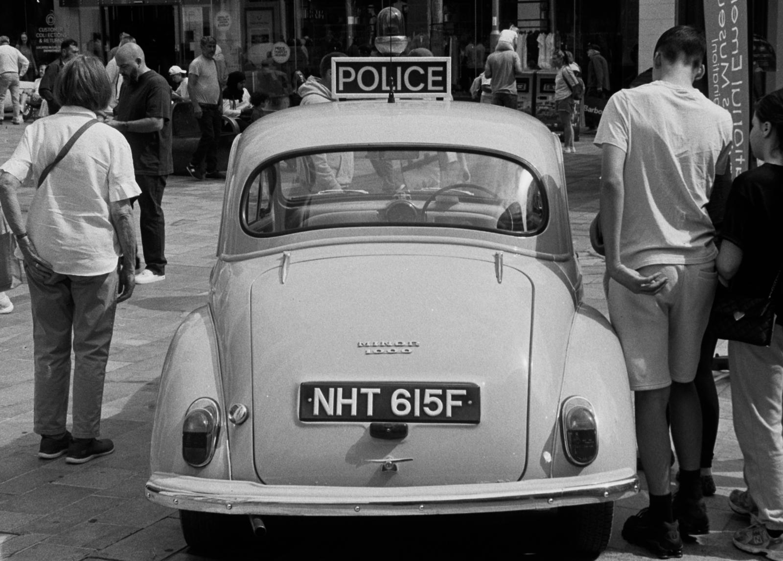 Morris Minor police car