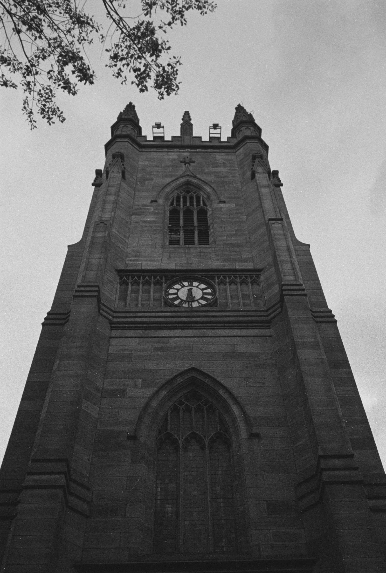 A church