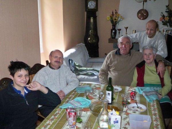 People at a table