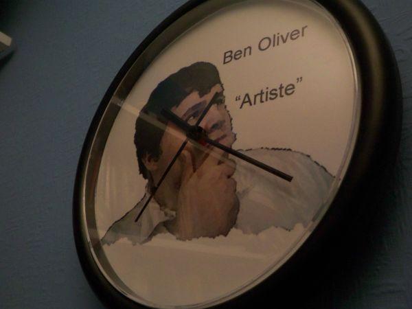 A clock with my face on it