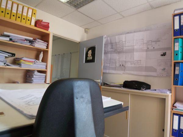 A big drafting table