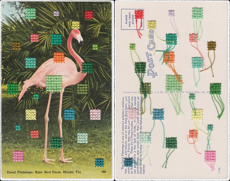 Banner image for Embroidered Postcards by Francesca Colussi