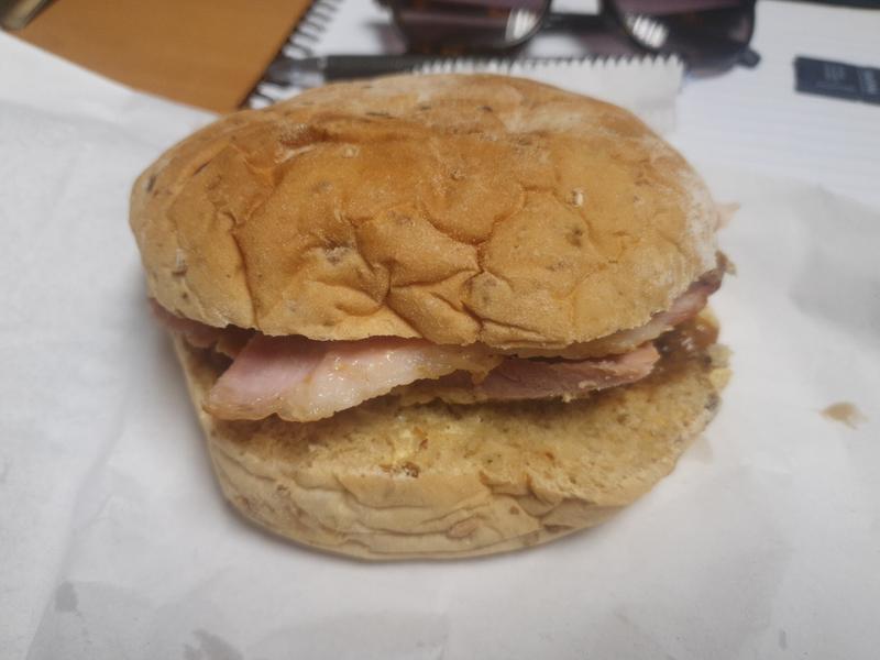 Deli West pork sandwich