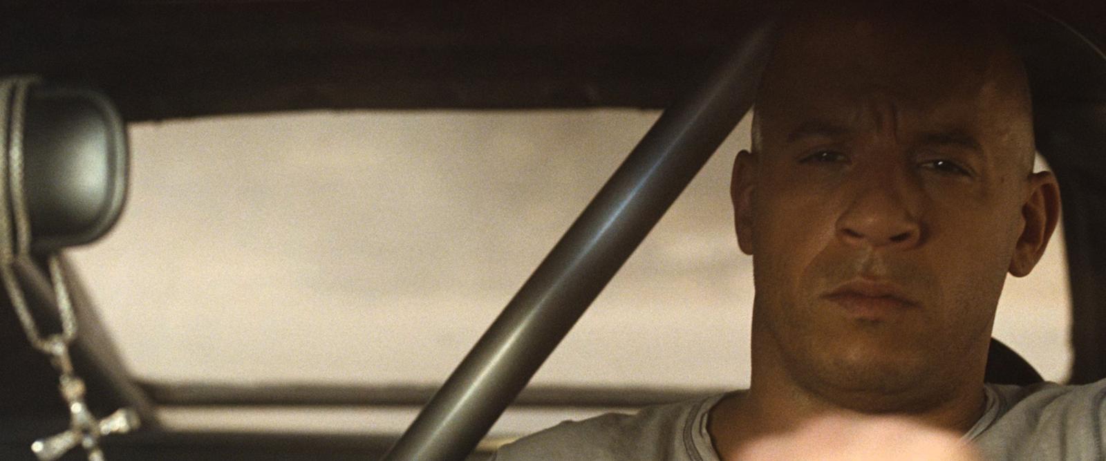 Vin Diesel driving